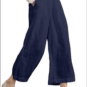 BRAND NEW NEVER WORN Wide Leg Cropped Pants